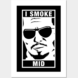 I Smoke Mid CSGO Terrorist Funny Gaming Meme Posters and Art